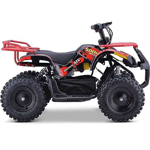 MotoTec 36v 500w Sonora Kids ATV Large Red