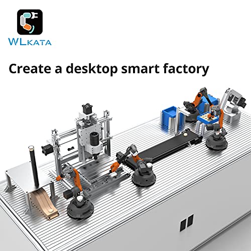 wlkata Mirobot 6DoF Mini Industrial Robotic Arm Professional Kit Orange