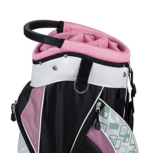 Founders Club Women's Ladies Complete Golf Set (16 Piece) Standard or Petite Length Right Handed Rose