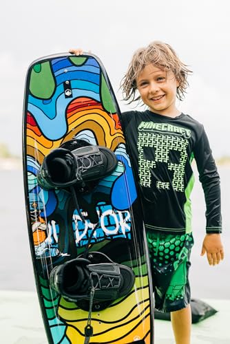 Liquid Force 2024 Fury 120cm Wakeboard with Rant Wakeboard Bindings Package Multi