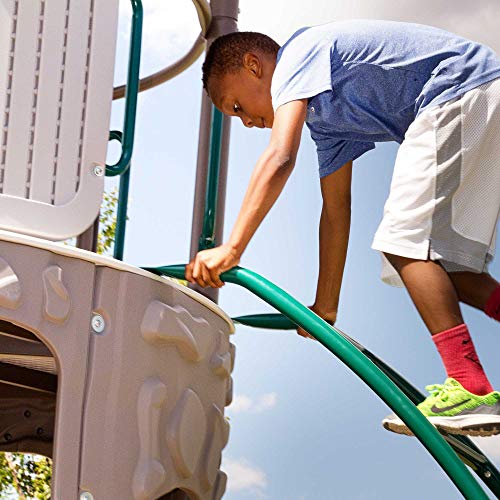 Lifetime Adventure Tower Swing Set Earthtone