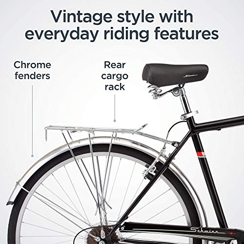 Schwinn Wayfarer Adult Hybrid Bike Black