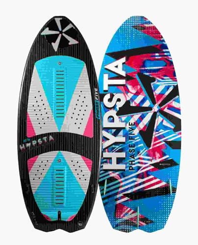 PHASE FIVE HYPSTA 54" Wakesurf Board Black/Blue/White