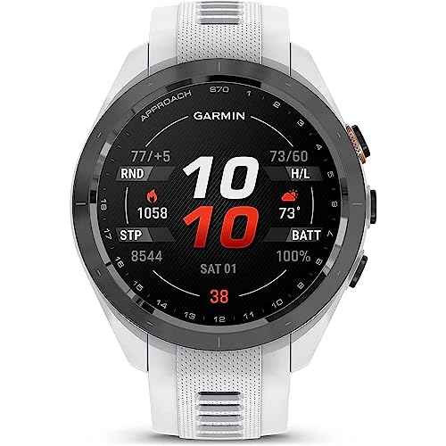 Garmin Approach S70 Premium GPS Golf Watch White