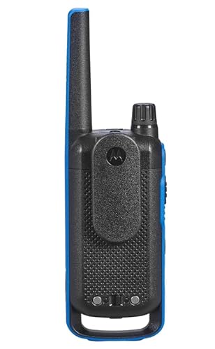 Motorola Solutions Talkabout T802 Portable FRS Two Way Radio Walkie Talkies 8 Pack Blue/Black
