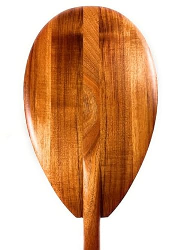 Tikimaster Select Koa Outrigger Paddle 50 Inch T-Handle Made in Hawaii