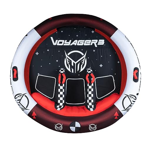 HO Voyager 3 Towable Tube Red/Black