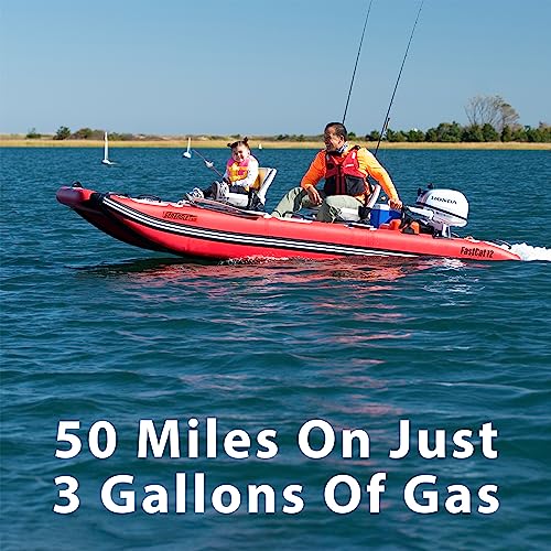 Sea Eagle FastCat Catamaran Inflatable Boat 2-4 Person Red/White