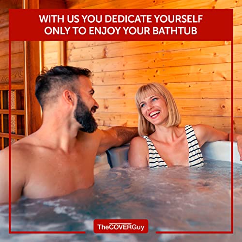 THECOVERGUY Premium Hot Tub Cover Brown