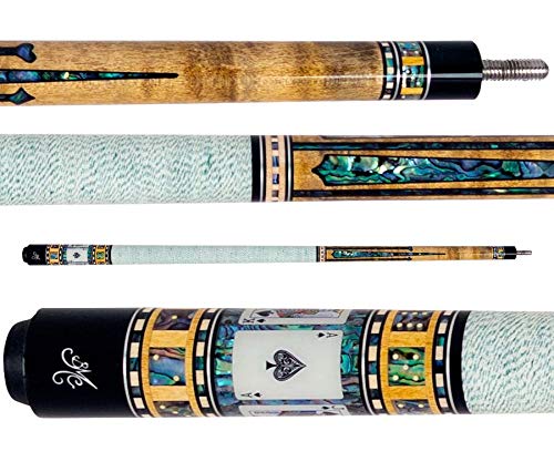 Meucci MECAS06 BMC Casino-6 Billiards Pool Cue Stick with 'The Pro' Shaft