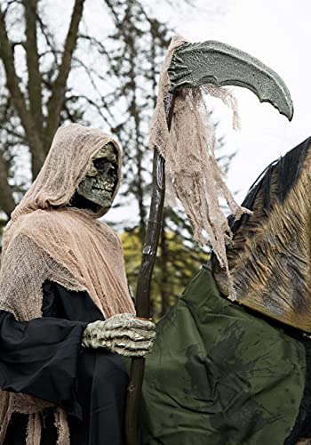 Seasonal Visions Animated Reaper's Ride Prop Brown