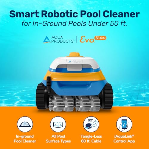 Aqua Products Evo614iQ Robotic Pool Cleaner Multicolor