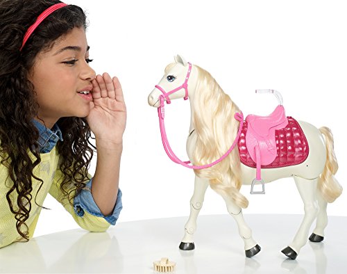 Barbie Dream Horse & Doll Blonde White