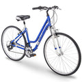 ROYCE UNION RMY 700c Womens 21-Speed Hybrid Comfort Bike 17" Aluminum Frame Pearl Blue