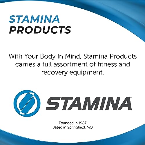 Stamina Magnetic Recumbent Exercise Bike 845 Black and Chrome