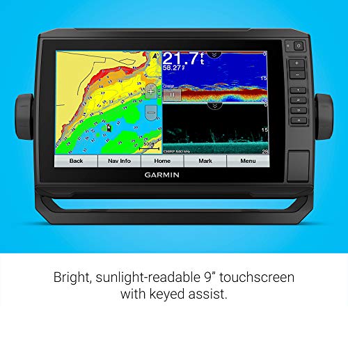 Garmin ECHOMAP UHD 93sv Chartplotter with GT56UHD-TM Transducer 9" Touchscreen