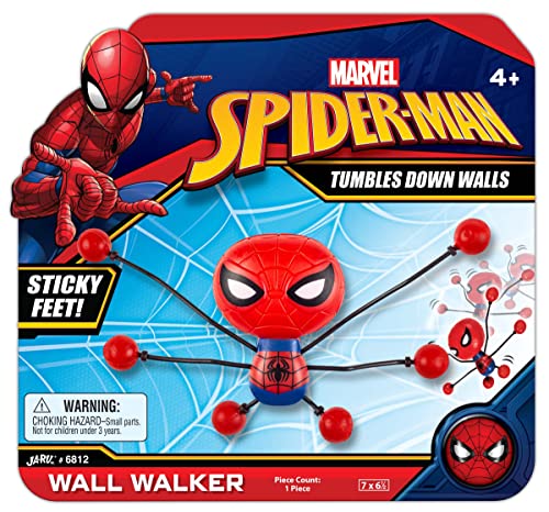JA-RU Avengers Spiderman Wall Walkers Sticky Crawlers 144 Pack