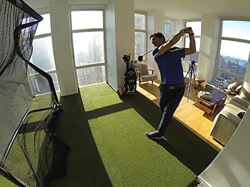 Real Feel Golf Mats Country Club Elite 4'X6' Golf Hitting Mat | Heavy Duty Commercial Practice Mat | Indoor/Outdoor