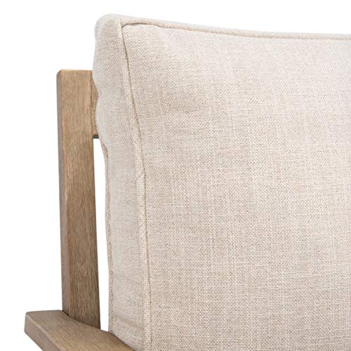 Safavieh Couture Patio Martinique Outdoor Loveseat Natural/White