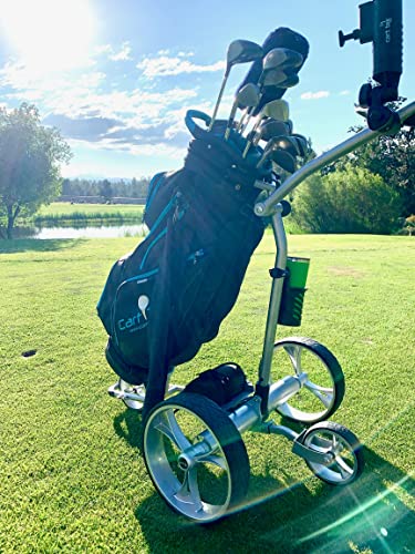 Cart-Tek Yellowstone Electric Golf Caddie Black