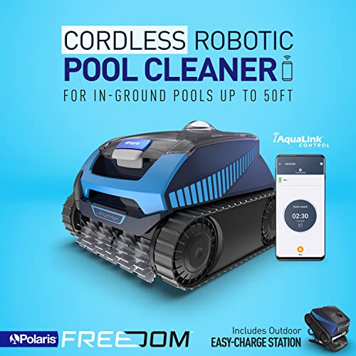 Polaris Freedom Cordless Robotic Pool Cleaner Blue