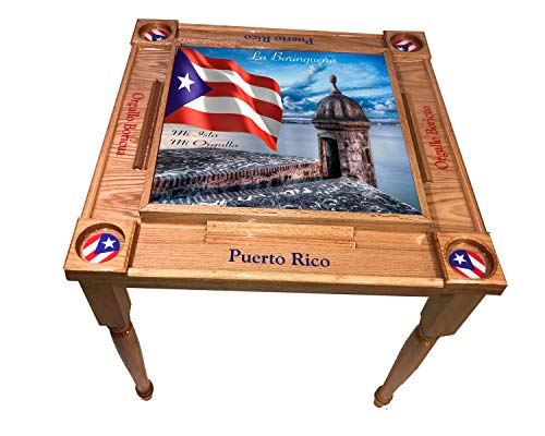 Latinos R Us MVP Domino Table Puerto Rico Morro Natural