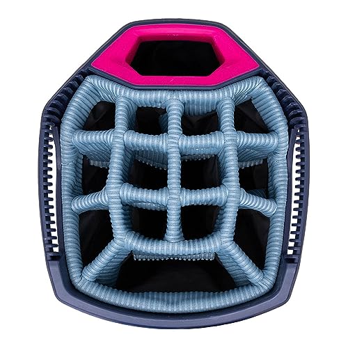Sun Mountain 2024 Women's Sync Golf Cart Bag Infinity/Navy/Azalea