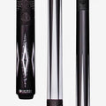 LUCASI LUXP1 Lux Cue Midnight Black Silver Inlay