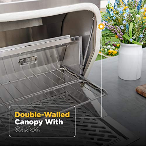 COYOTE OUTDOOR LIVING 36" Built-in Pellet Grill Stainless