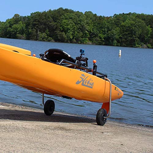 Boonedox Groovy Landing Gear Kayak Wheel System for Hobie Pro Angler 2015+