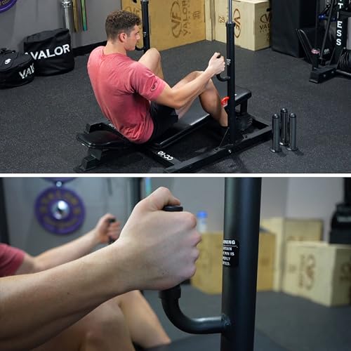Valor Fitness Vertical Leg Press Hack Squat Machine Black/Silver