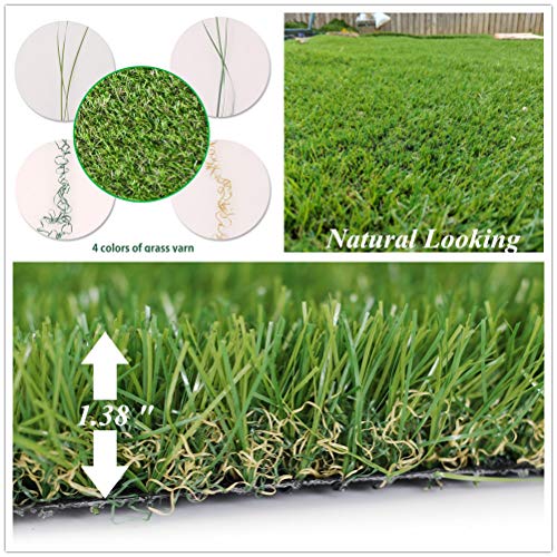 Petgrow Deluxe Realistic Artificial Grass Turf 10FTX21FT