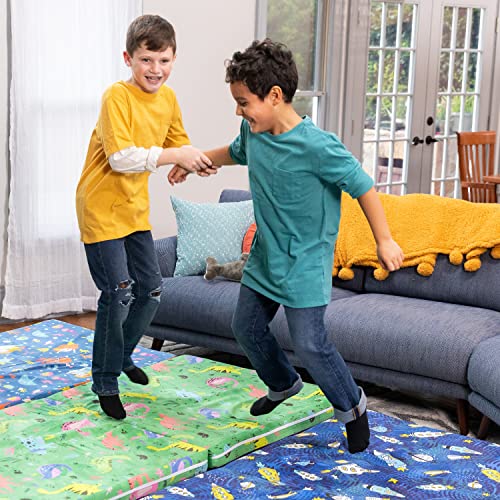 Jaxx Playscape Patterns Playset/Sofa Dinos/Grape