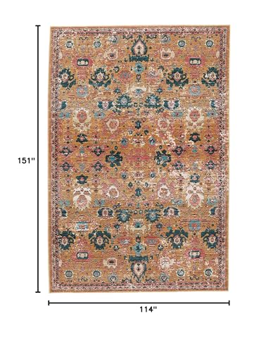Jaipur Living Indoor Outdoor 10x13 Large Area Rug Boho Pink/Gold
