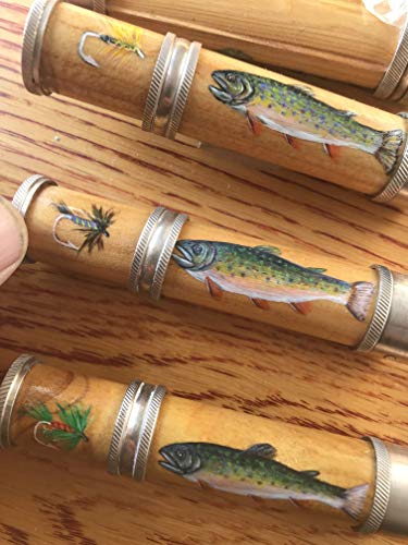 Zhu Tonkin Bamboo Fly Rod 7'6" #4 2-Piece Yellow