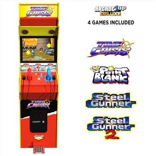 ARCADE1UP Multiplayer Light Gun Arcade Machine with Stand-Up Cabinet