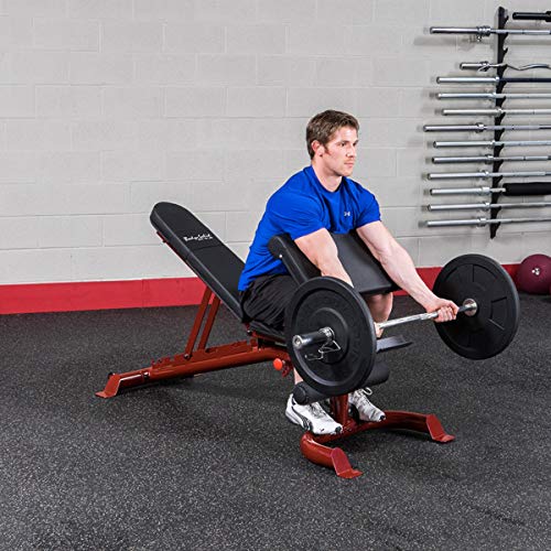 Body-Solid GFID100 Adjustable Weight Bench Gray