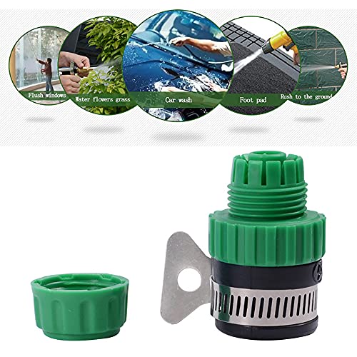 C/H Garden Hose Pipe 100m Flexible Lightweight with Spray Gun