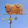 Pekingese Hand Carved & Painted Weathervane Sable 22 Inch