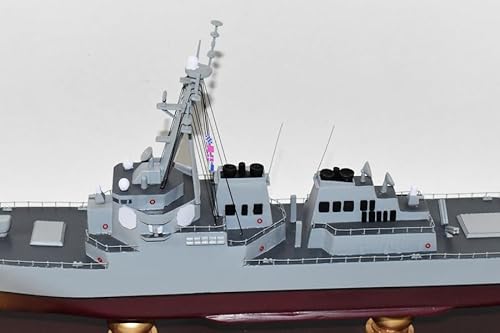 Squadron Nostalgia LLC USS Arleigh Burke (DDG-51) Scale Model Mahogany Multicolor