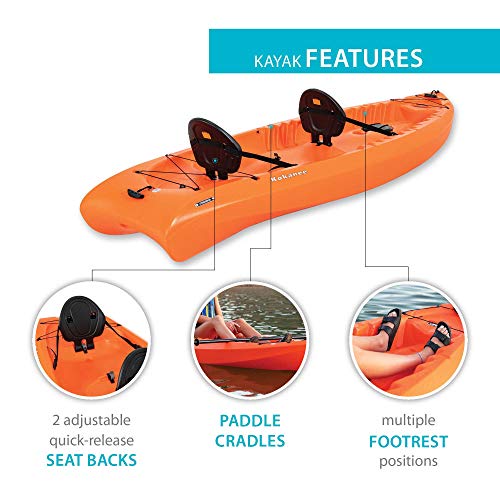 Lifetime Kokanee Sit-On-Top Kayak Orange