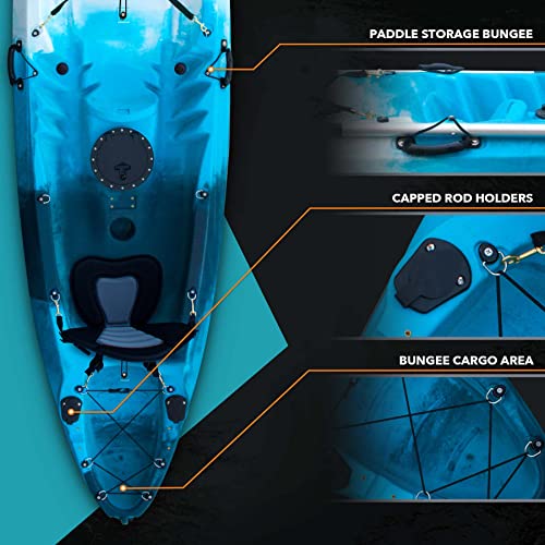 Driftsun Teton 120 Tandem Kayak Blue/White