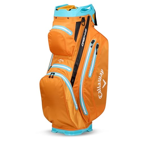 Callaway Golf ORG 14 HD Waterproof Cart Bag 2024 Orange