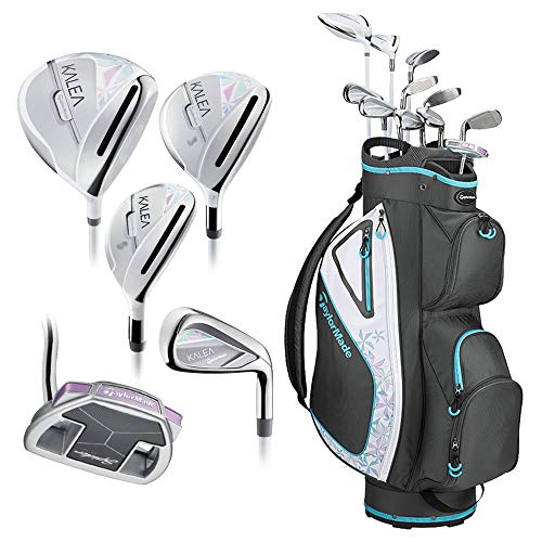 TaylorMade Golf Kalea Package Set Charcoal/Blue RH