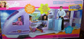 Barbie Travel Train Vehicle Playset with Sounds & Electronic Moving Scenery