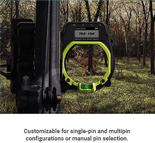 Wearable4U Garmin Xero A1 Left-Handed Auto-ranging Digital Bow Sight with Lens Cleaning Pen Bundle