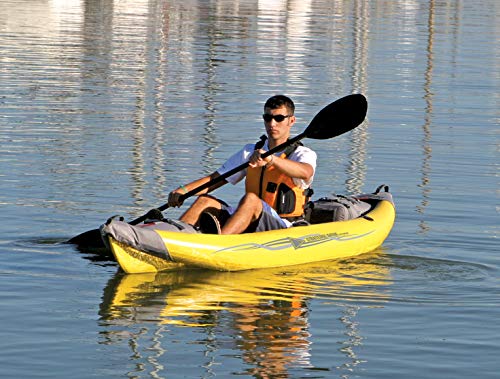ADVANCED ELEMENTS StraitEdge Inflatable Kayak Yellow/Gray