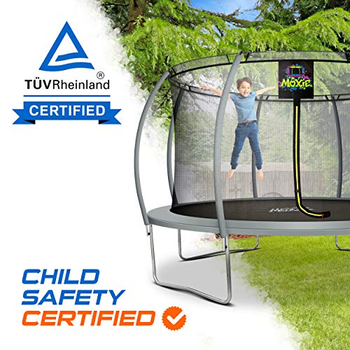 Moxie Girlz Machrus Recreational Trampoline with Enclosure Net Grey