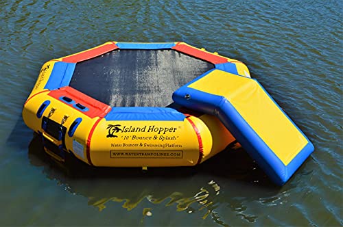 Island Hopper Water Bouncer Slide Attachment for 10' Yellow