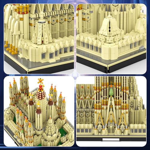 BUILDIFY Sagrada Familia Architecture Building Block Set 10049 Pcs